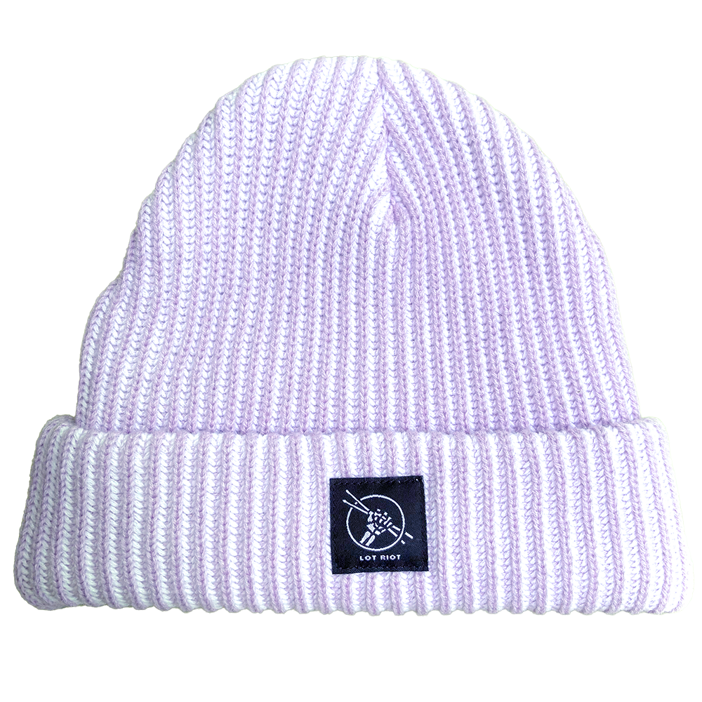 Striped Knit Beanie