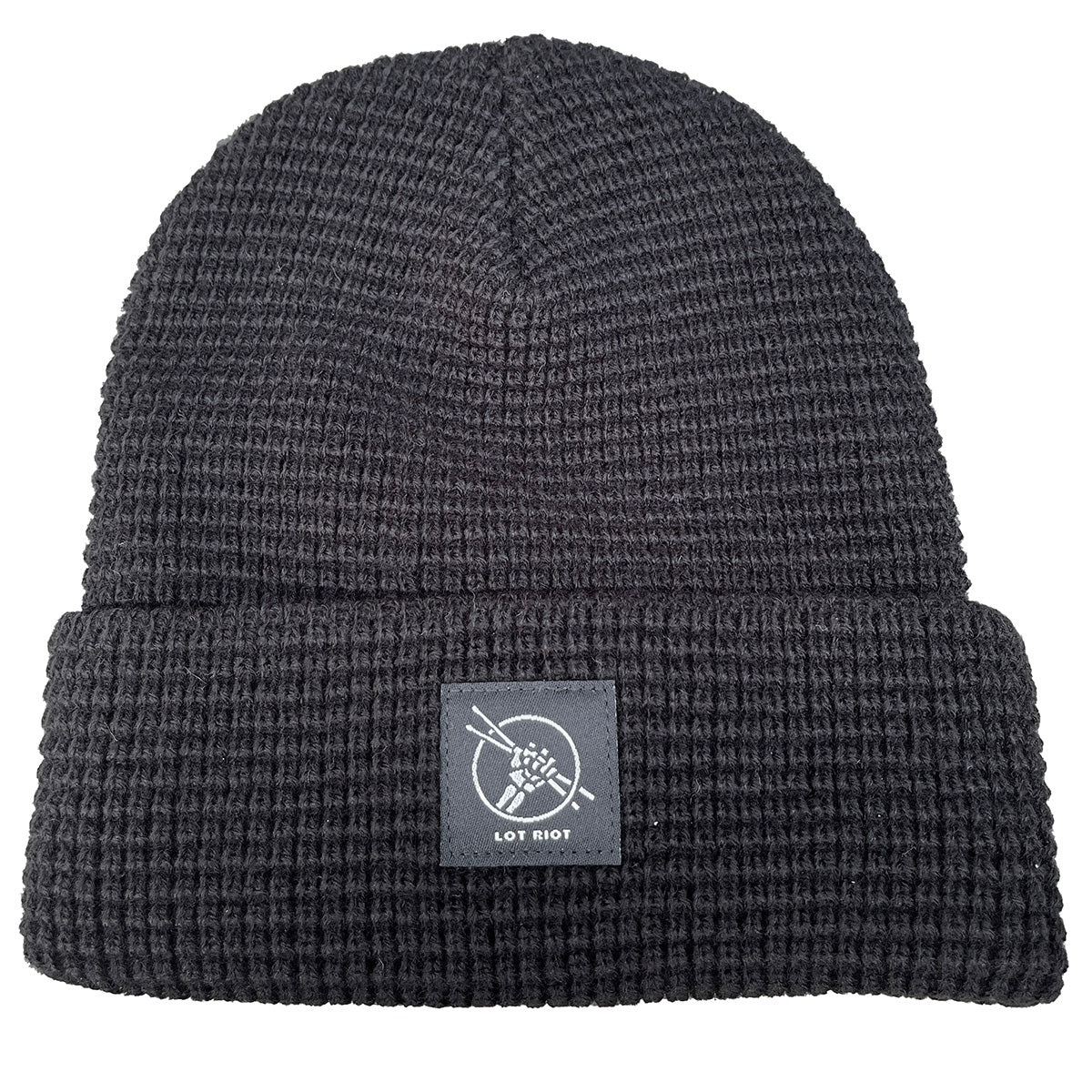 Patch Beanie - Black