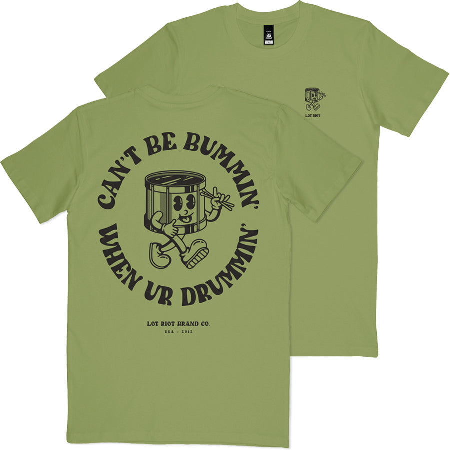Can't Be Bummin' Tee - Moss