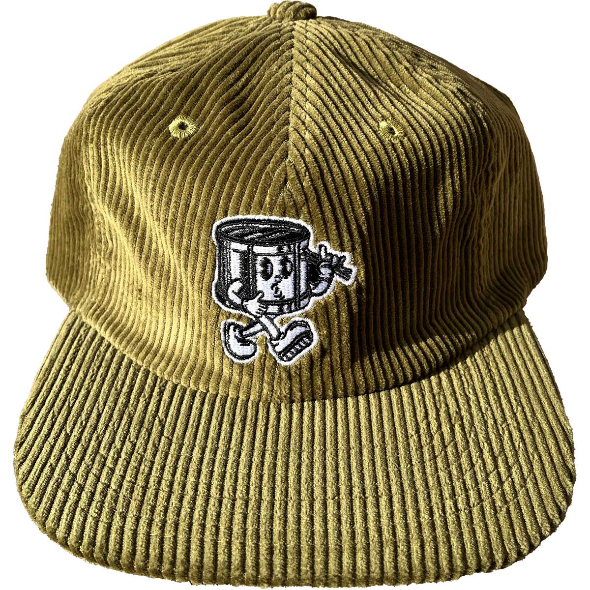 Drummy Corduroy Cap - Ginger Green