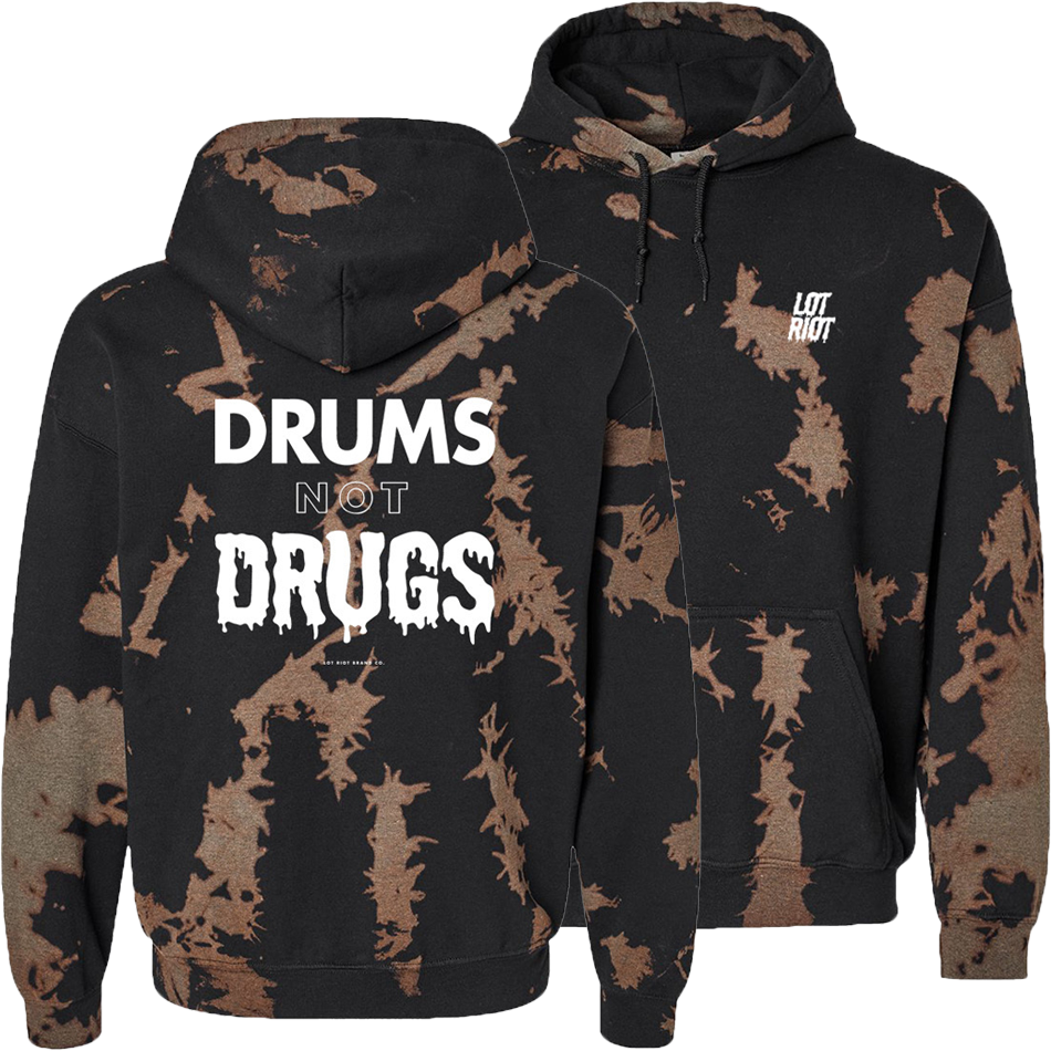Drums Not Drugs - The Hoodie