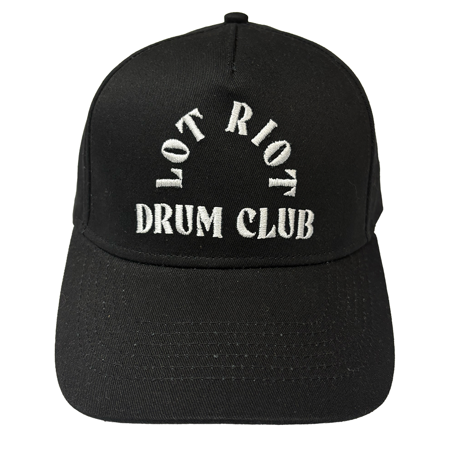 Drum Club Snapback - Black