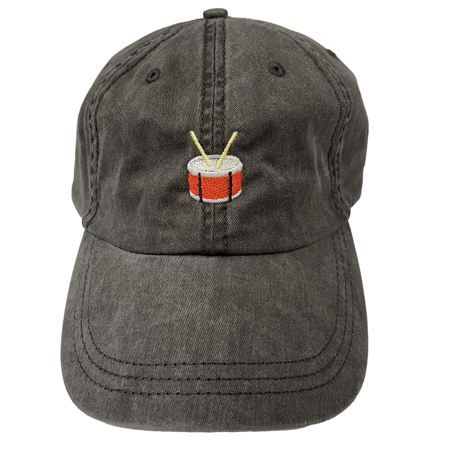 Drum Emoji Cap - Black