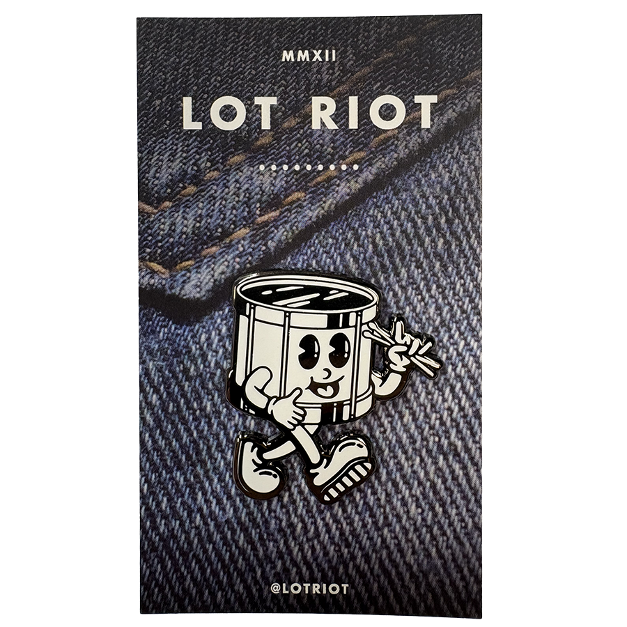 Drummy Lapel Pin