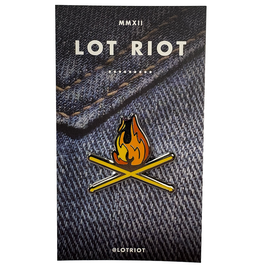 Flame Lapel Pin