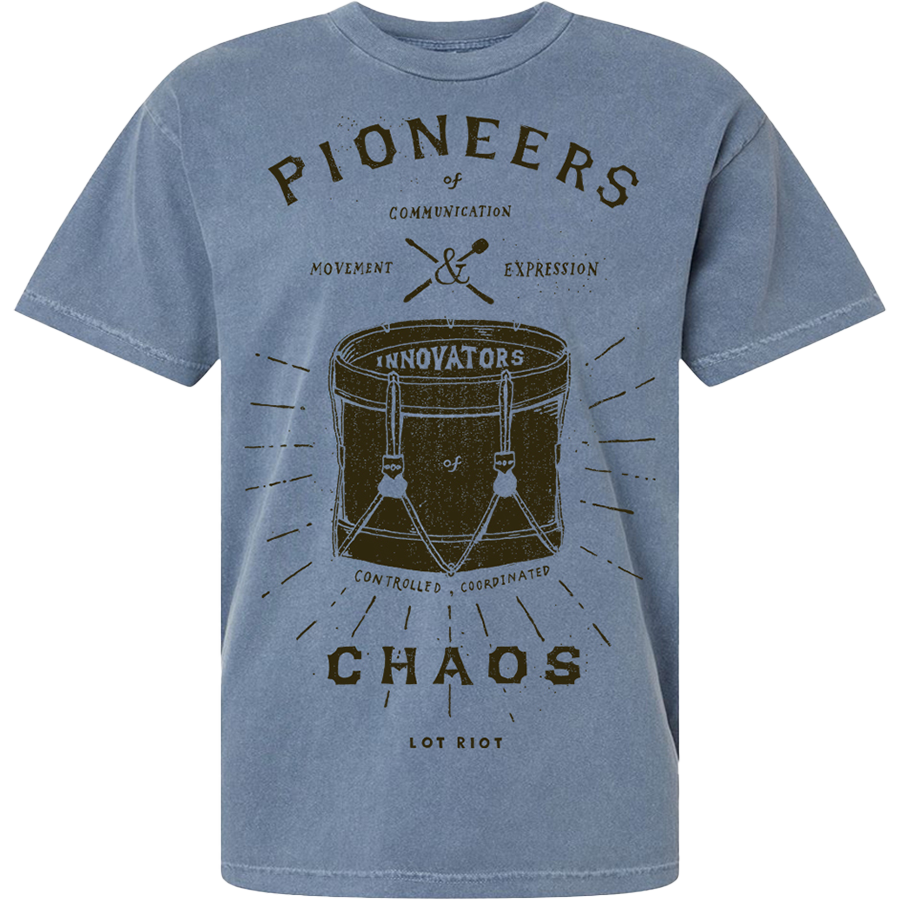Pioneers Tee - Faded Navy