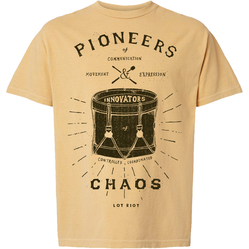 Pioneers Tee - Faded Mustard
