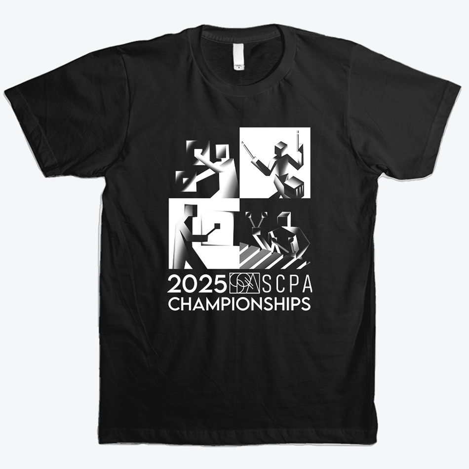 2025 SCPA Champs Tee Black