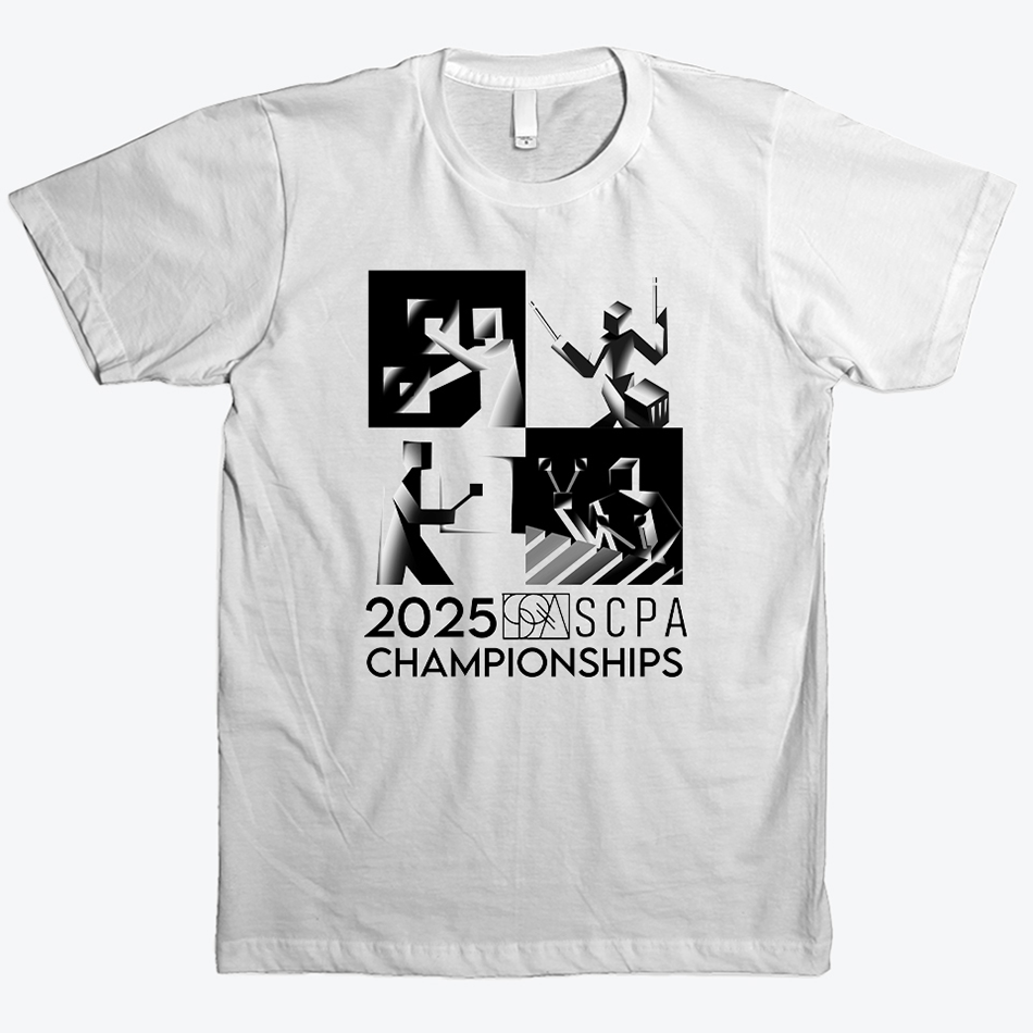 2025 SCPA Champs Tee White