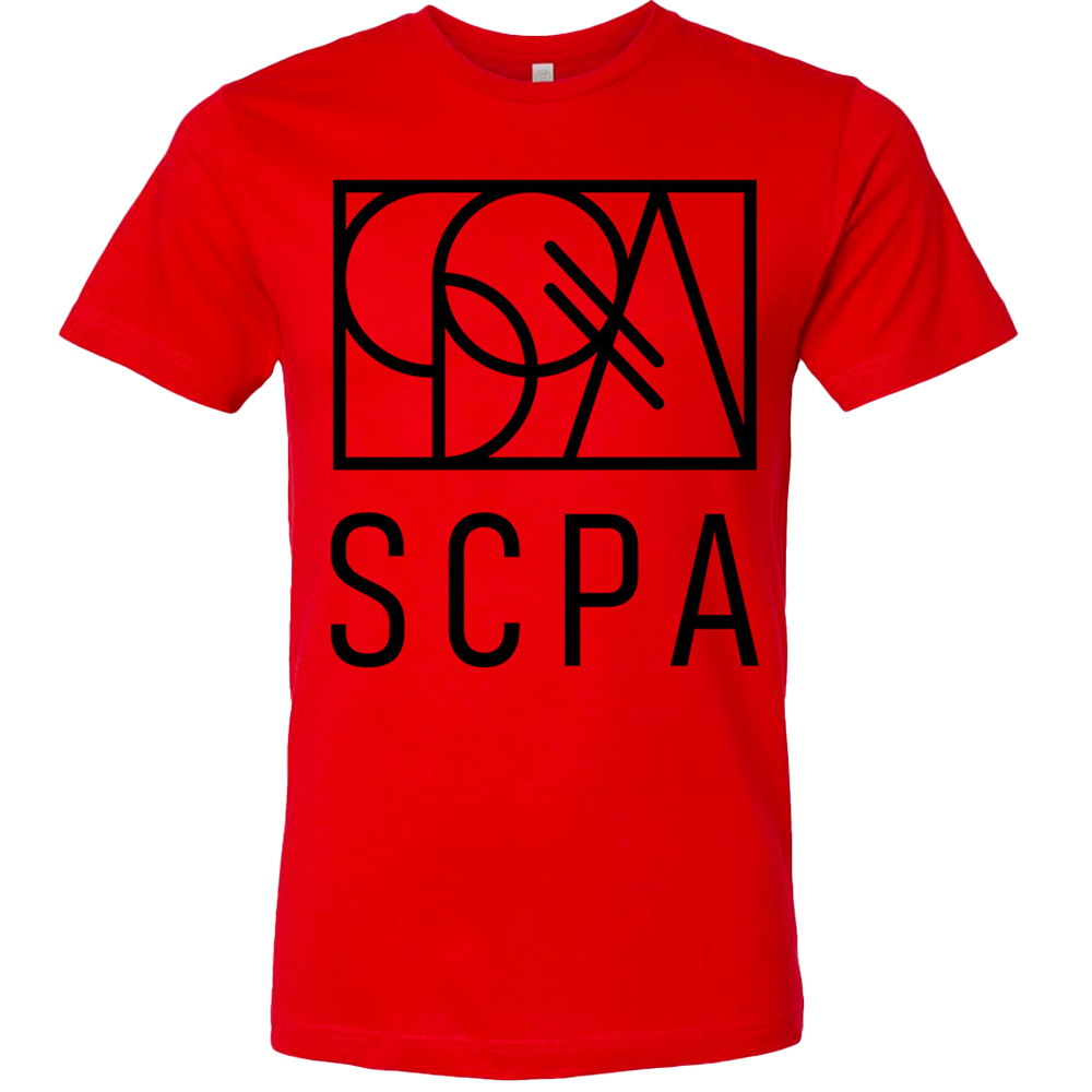 SCPA Logo Tee 2024 Red Lot Riot