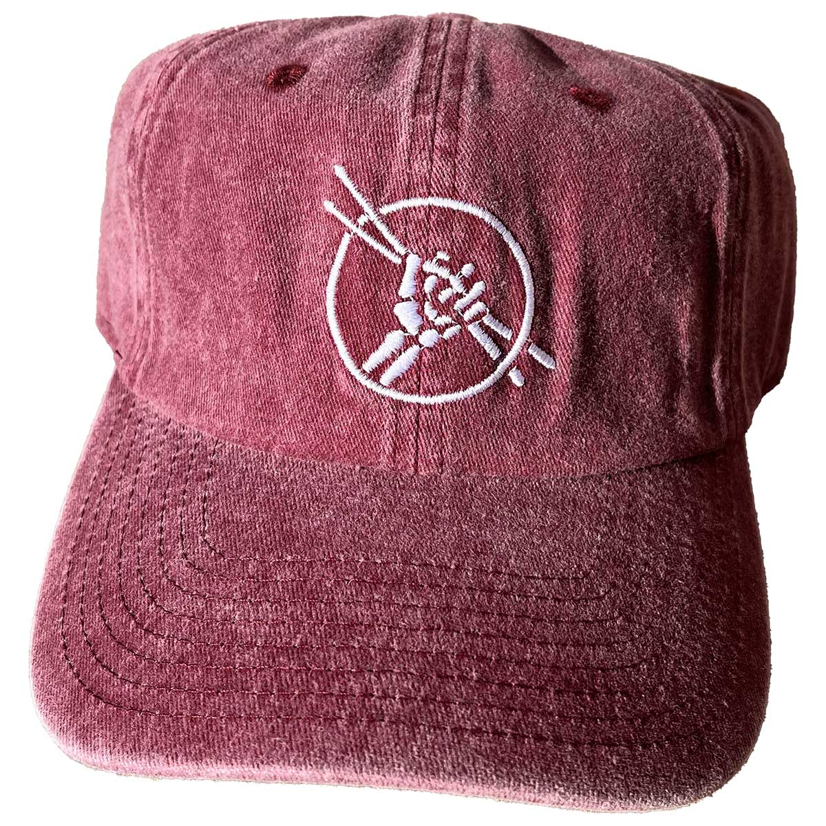 Cold Dead Hands Dad Cap - Red Wash
