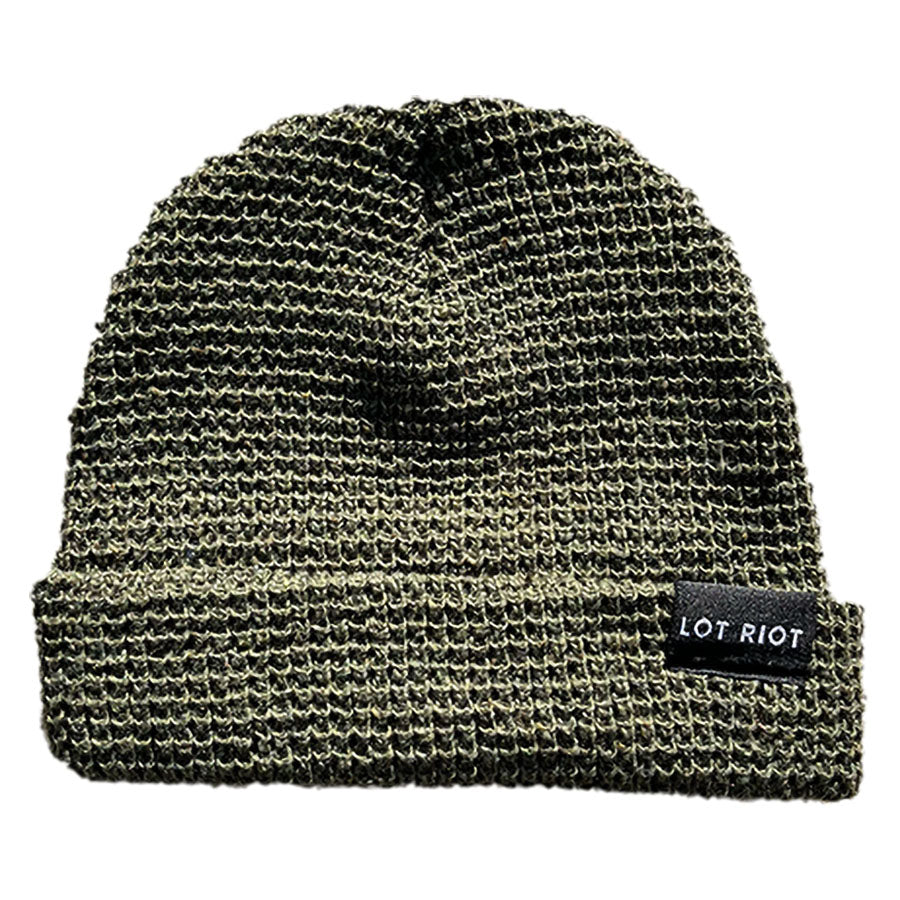 Speckle Beanie - Army Green