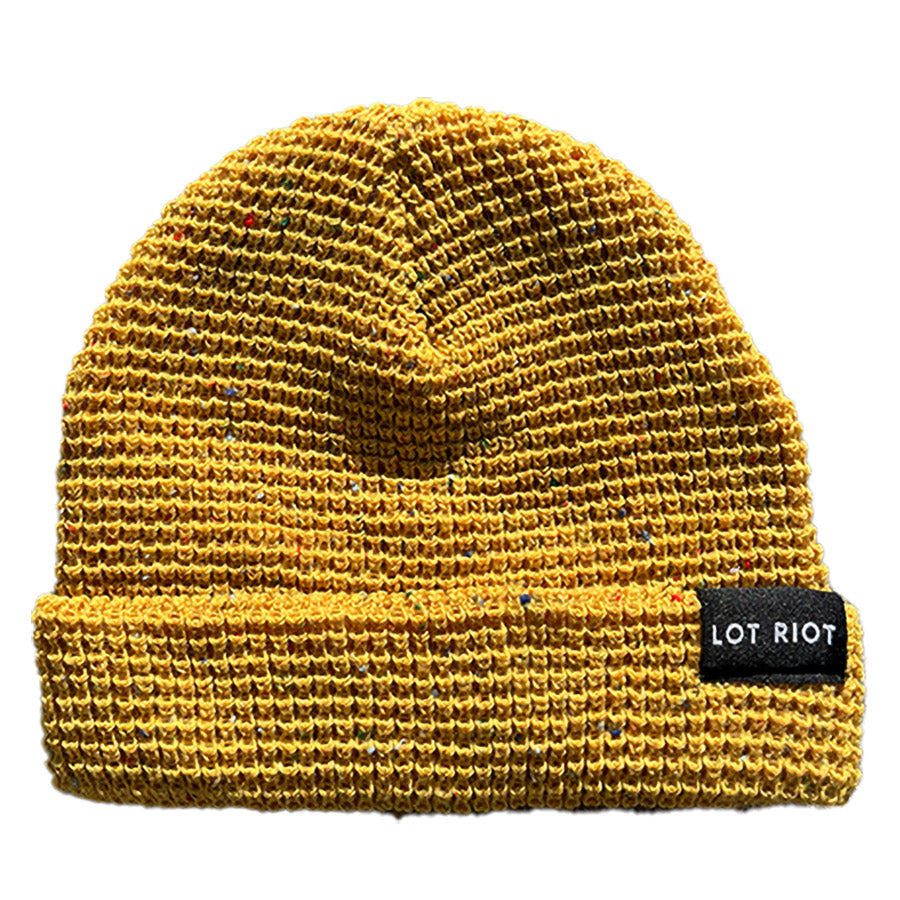 Speckle Beanie - Gold