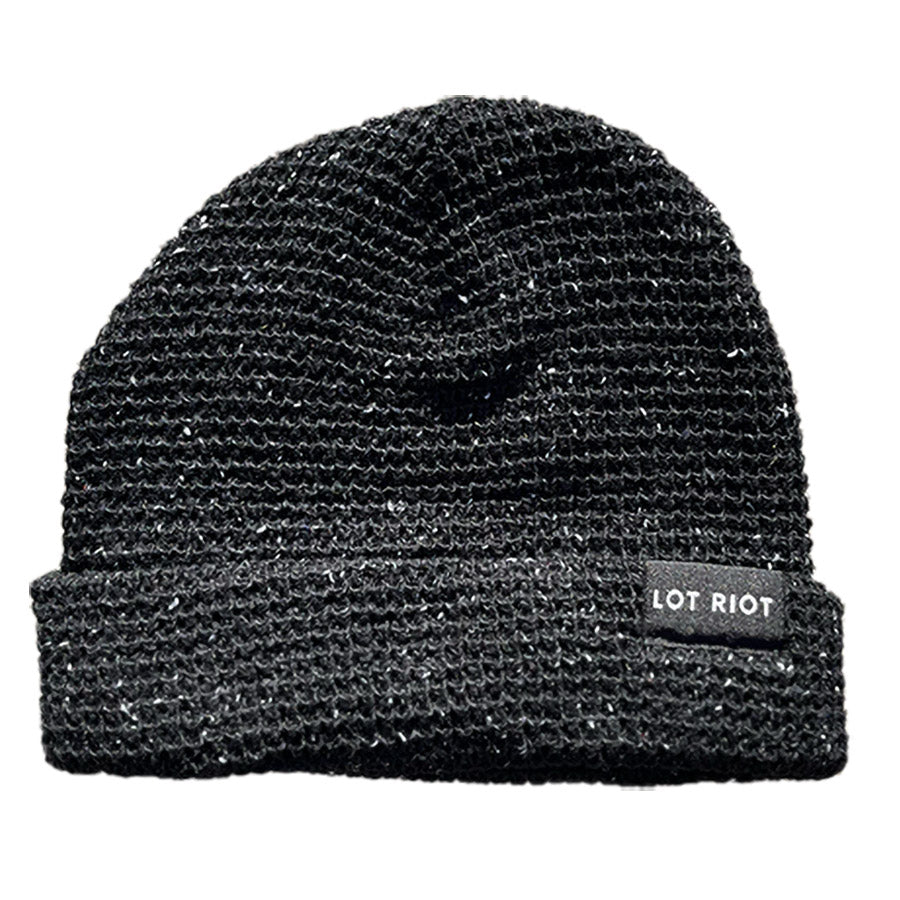 Speckle Beanie - Black