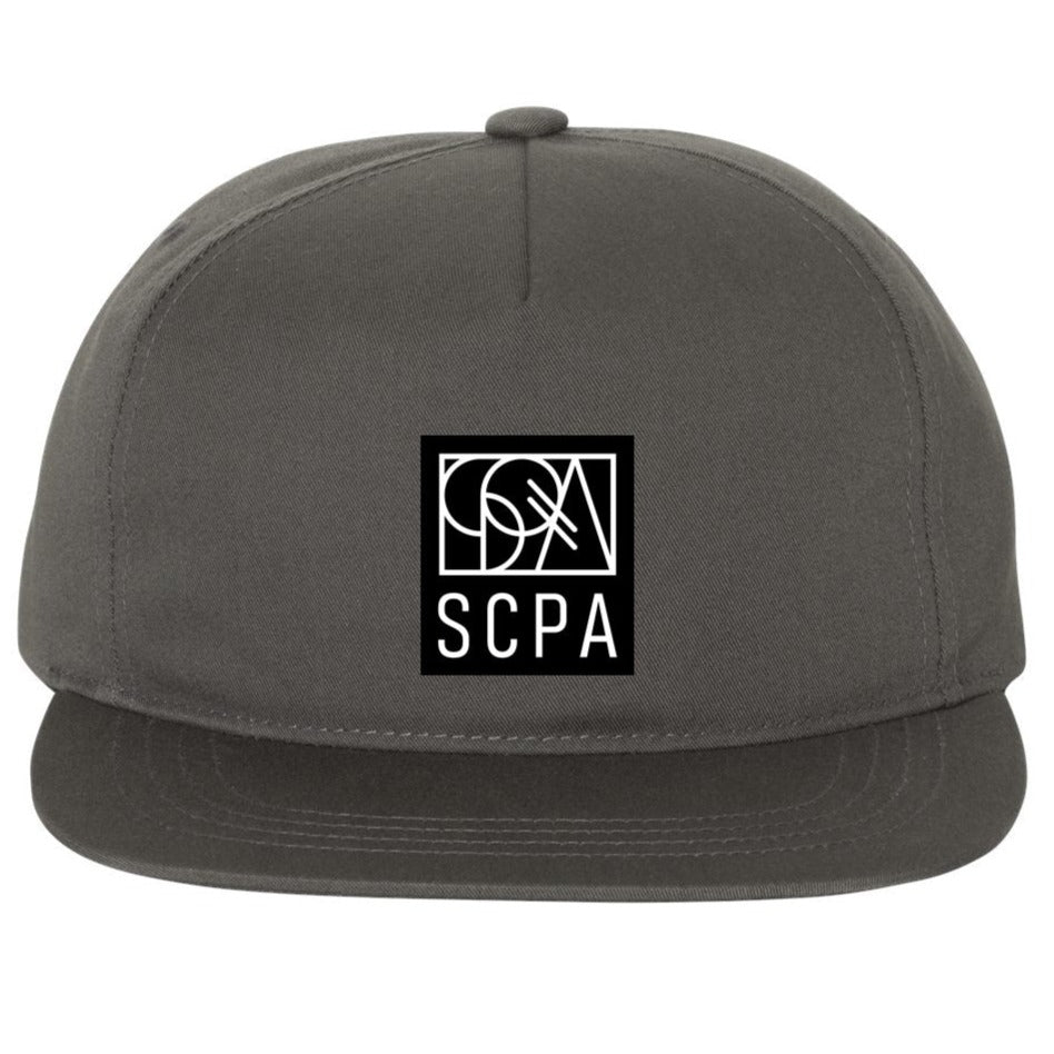 SCPA Logo 23 Snapback Grey
